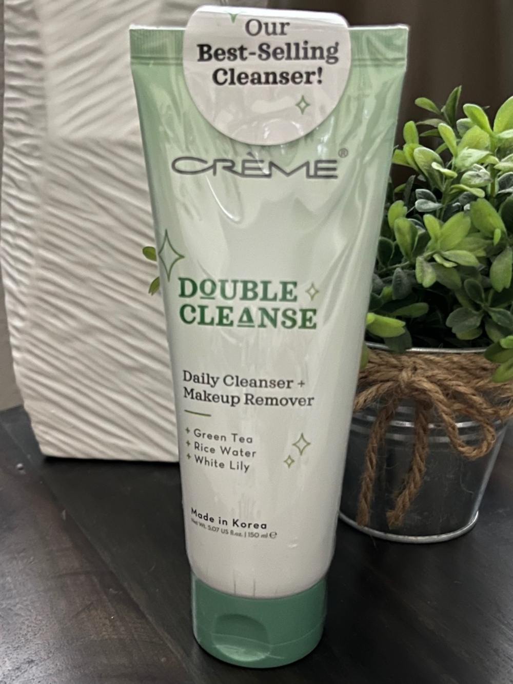 The Crème Shop Double Cleanse Daily Cleanser + Makeup Remover